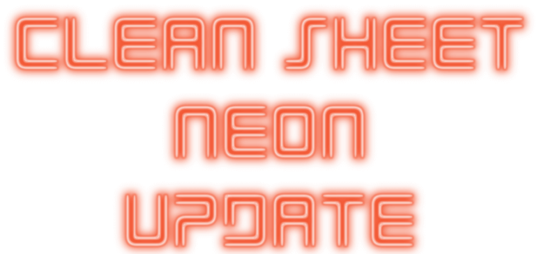 Clean Sheet Update for Eclipse Neon